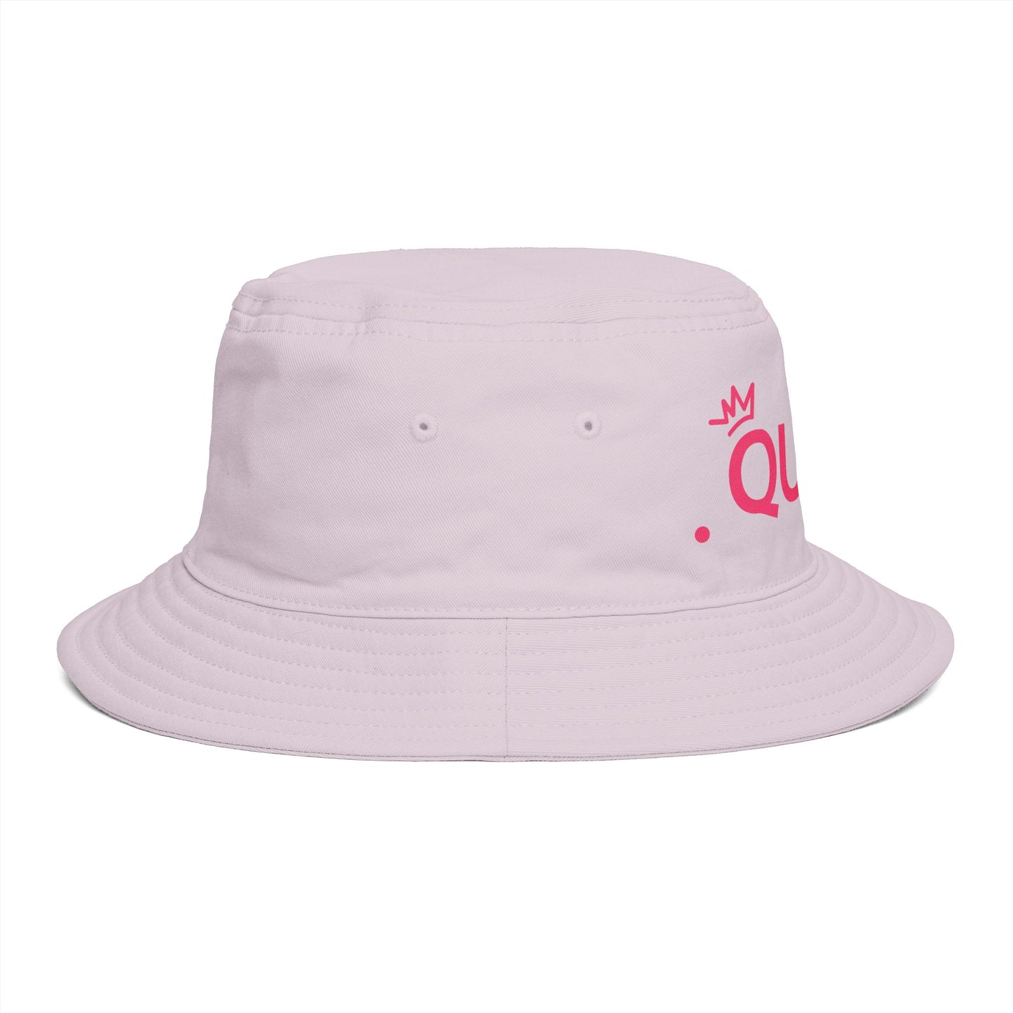 Queen Bucket Hat — Retro Feminine Sun Hat