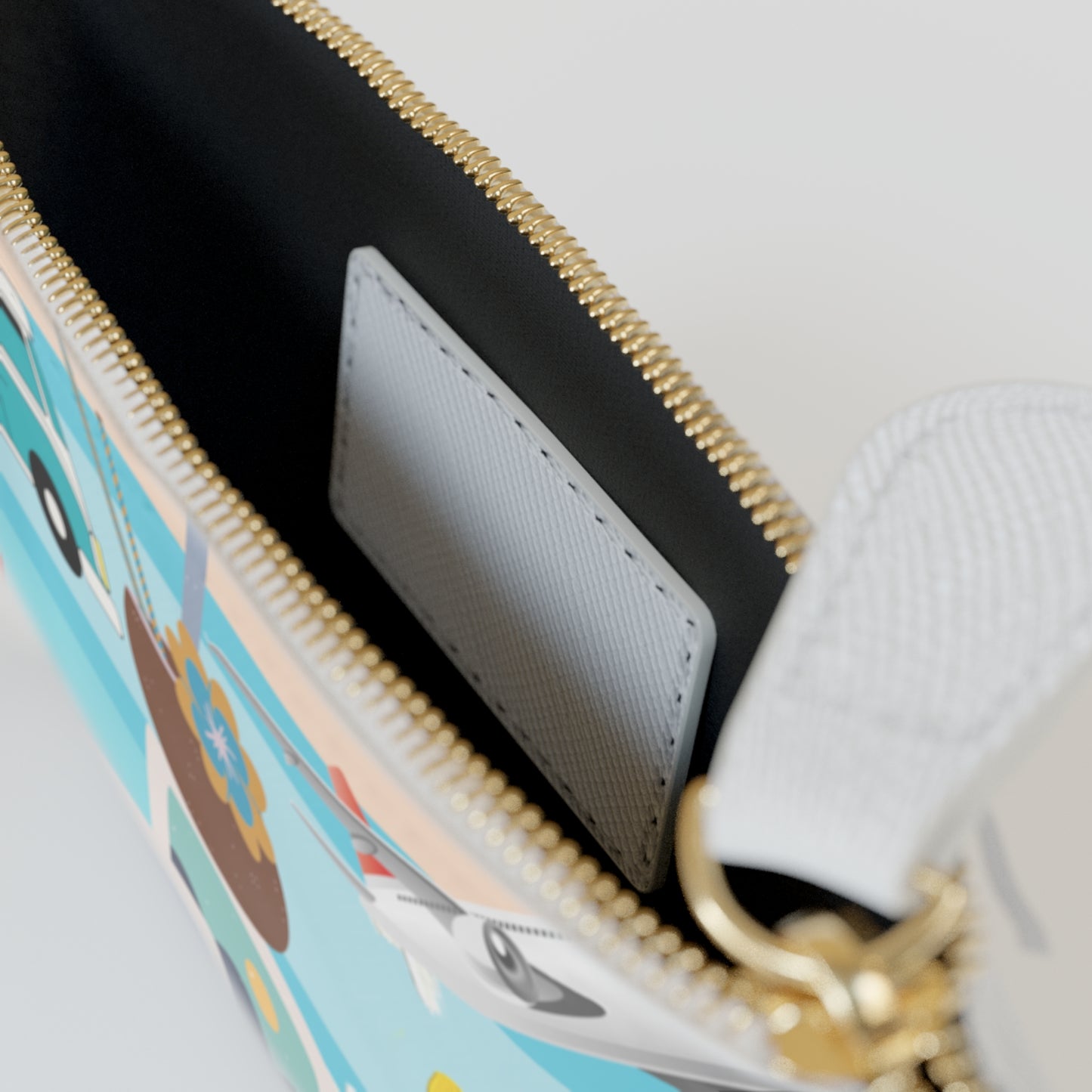 Travel Vibes Mini Clutch Bag — Beach Passport & Good Trip Design