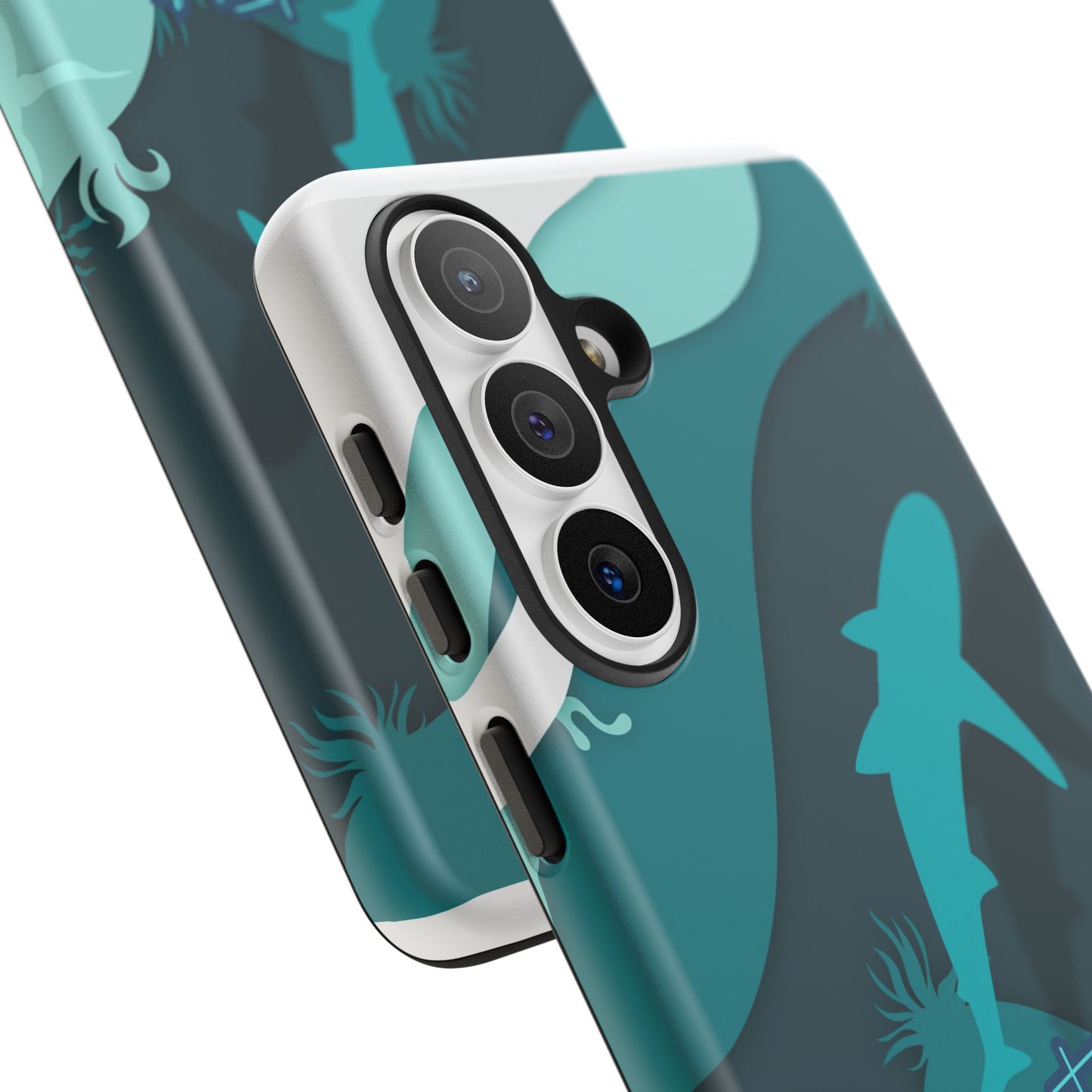 Blue Ocean Phone Case - "Adventure is Worthwhile" Teal Protective Cover