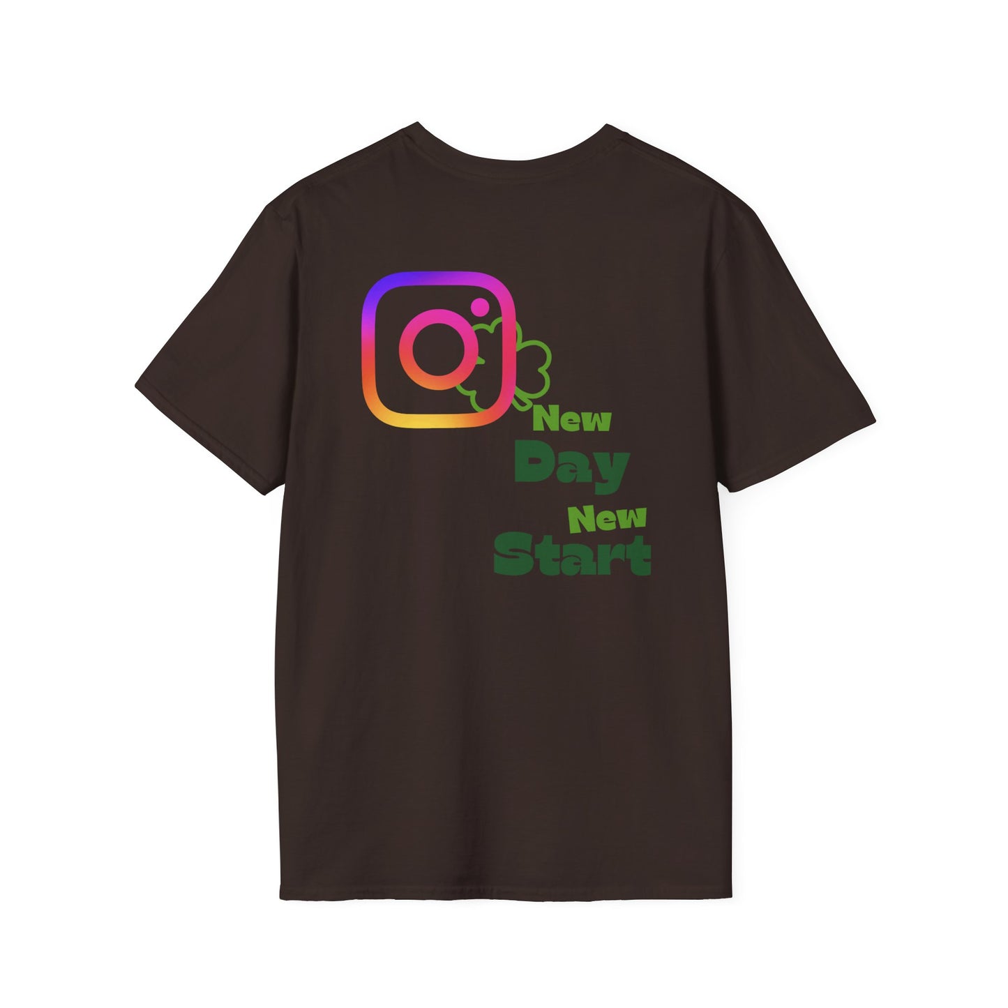 Instagram Queen T-Shirt — "Queen" Social Media Tee with Custom @handle