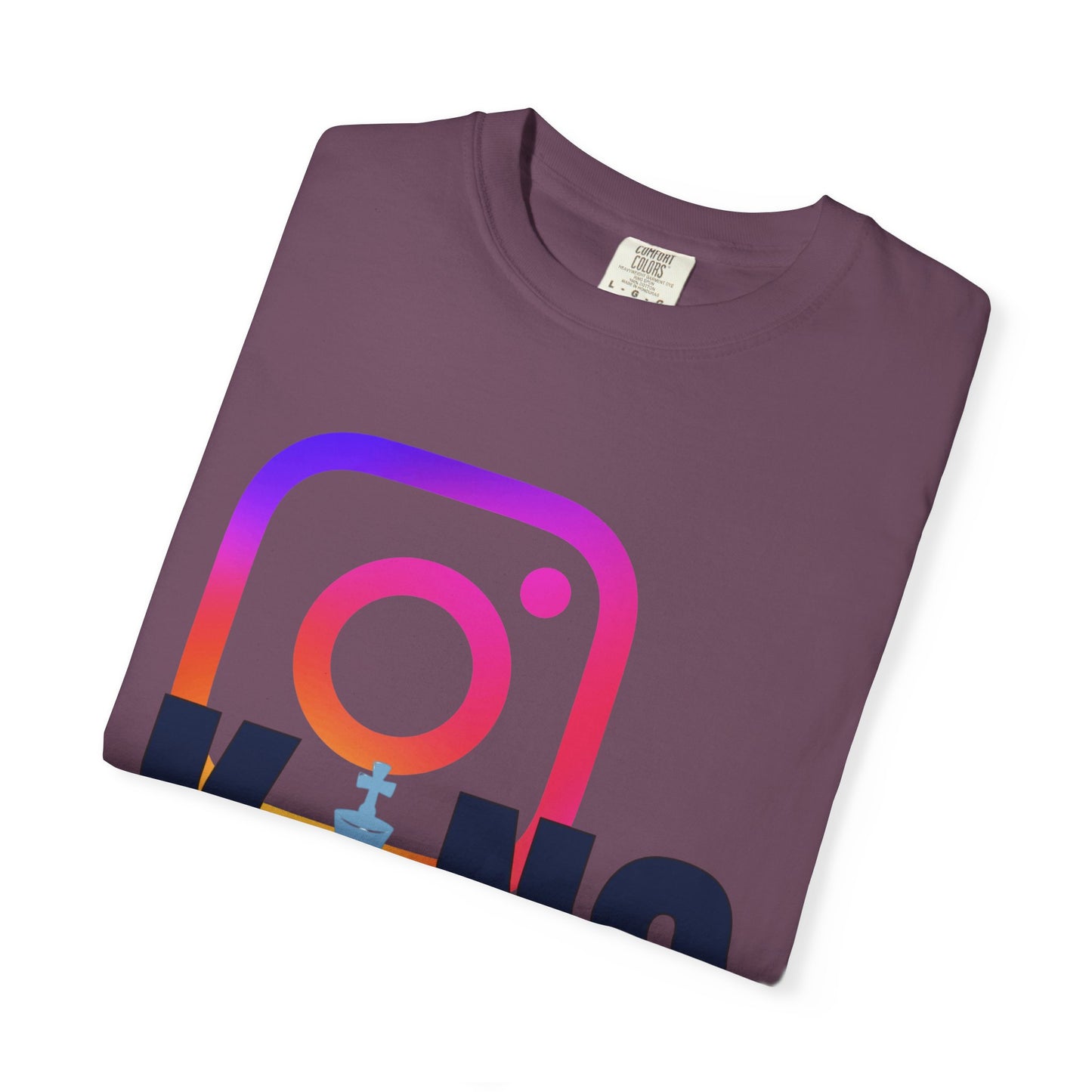 Instagram King T-Shirt — Custom @myChannel Name Social Media Tee