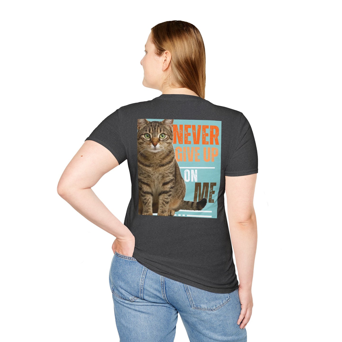 Life Is Beautiful Cat T-Shirt — Inspirational Cat Graphic Tee