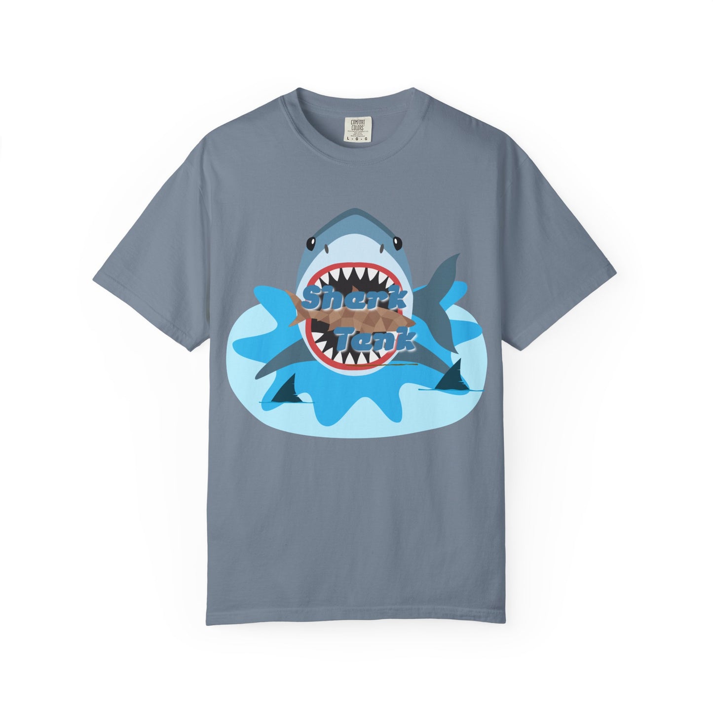 Shark Graphic T-Shirt — 'Shark' Ocean Illustration Tee