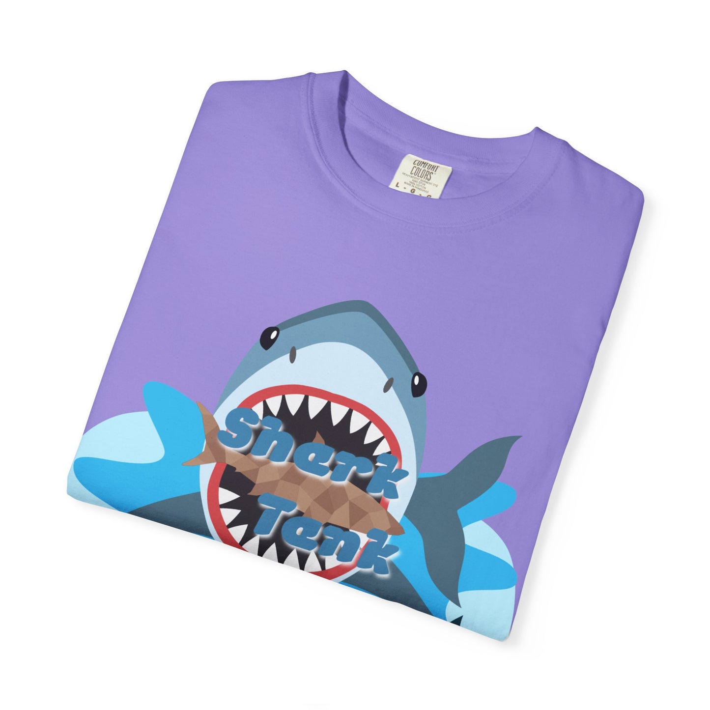 Shark Graphic T-Shirt — 'Shark' Ocean Illustration Tee