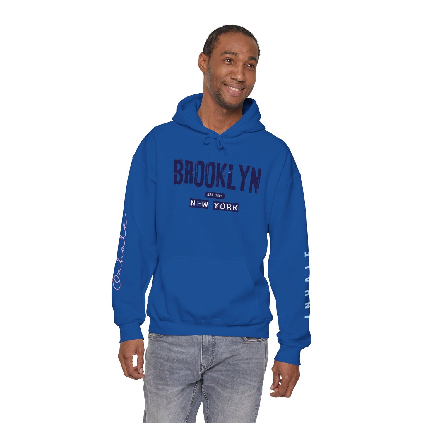 Brooklyn NY Vintage Logo Hoodie — New York City Streetwear Pullover