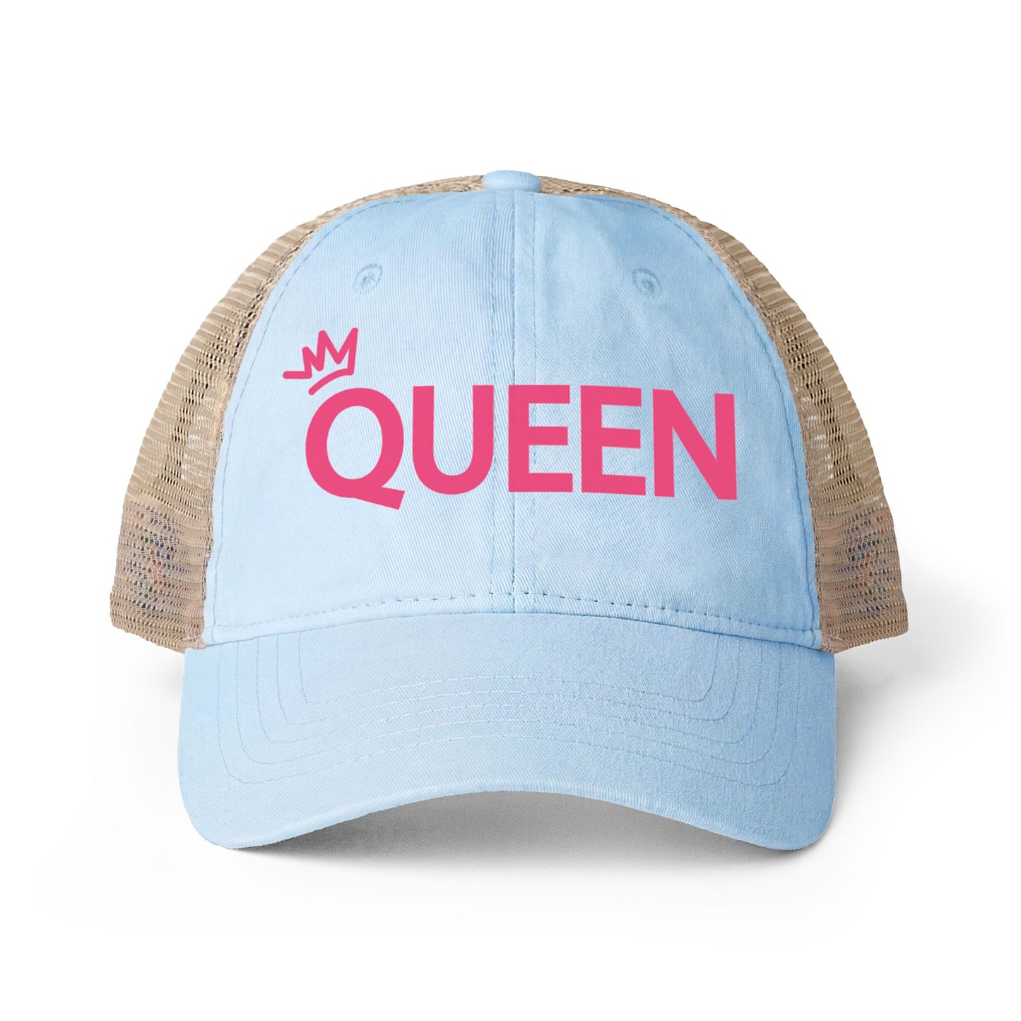 Women's Washed Mesh-Back Cap