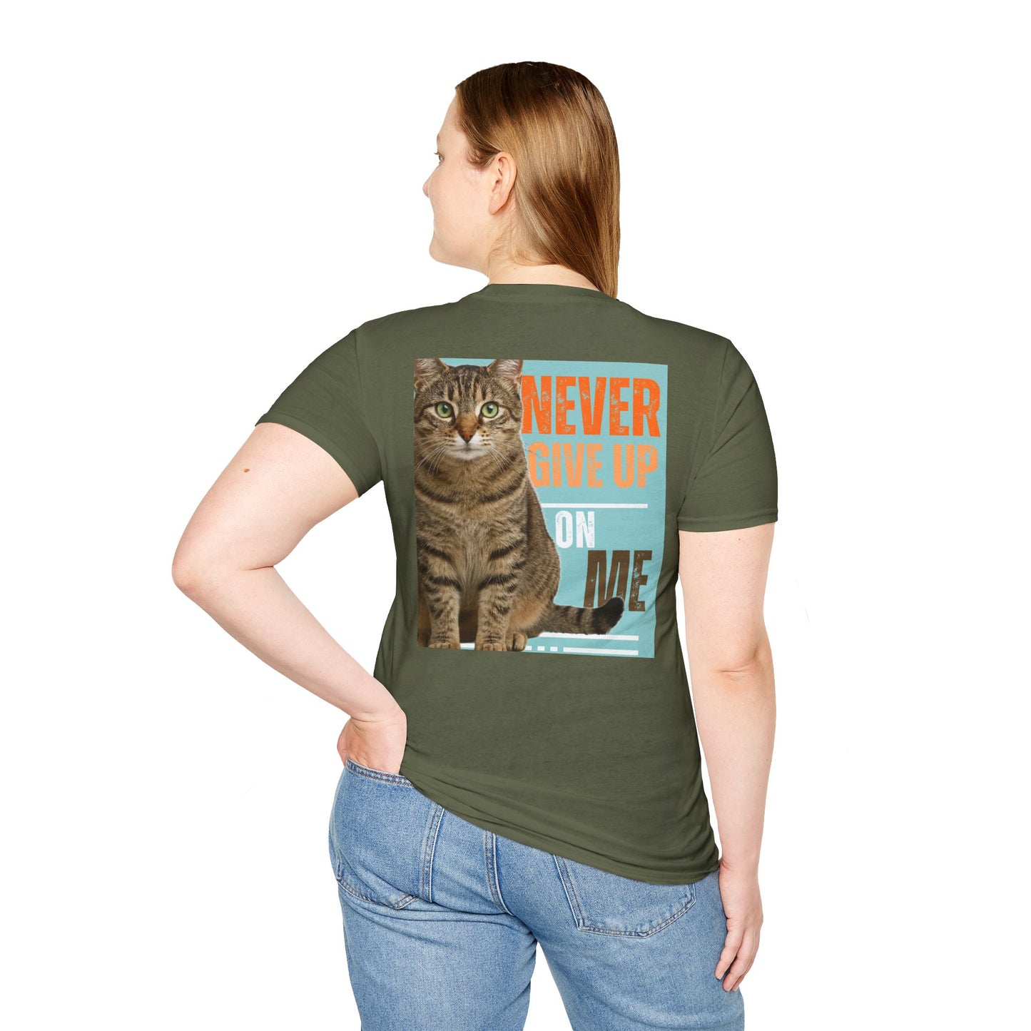 Life Is Beautiful Cat T-Shirt — Inspirational Cat Graphic Tee
