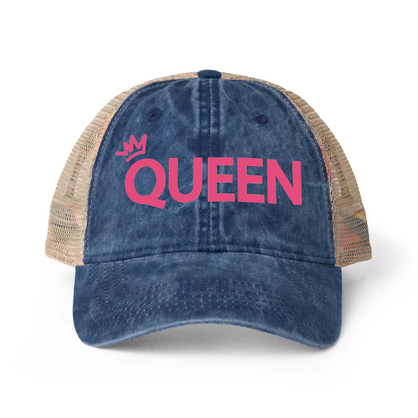 Women's Washed Mesh-Back Cap
