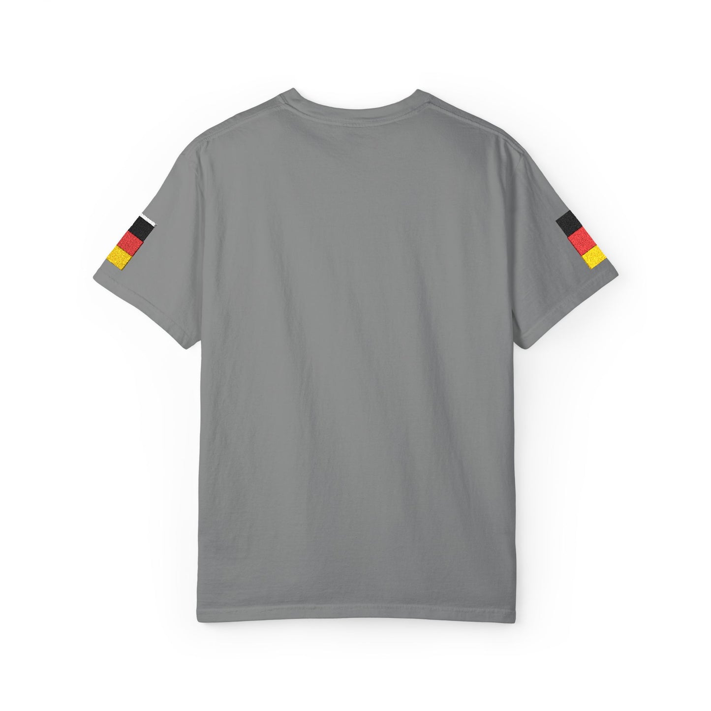 Germany Flag Pocket T-Shirt — German Pride Tee with Sleeve Flags