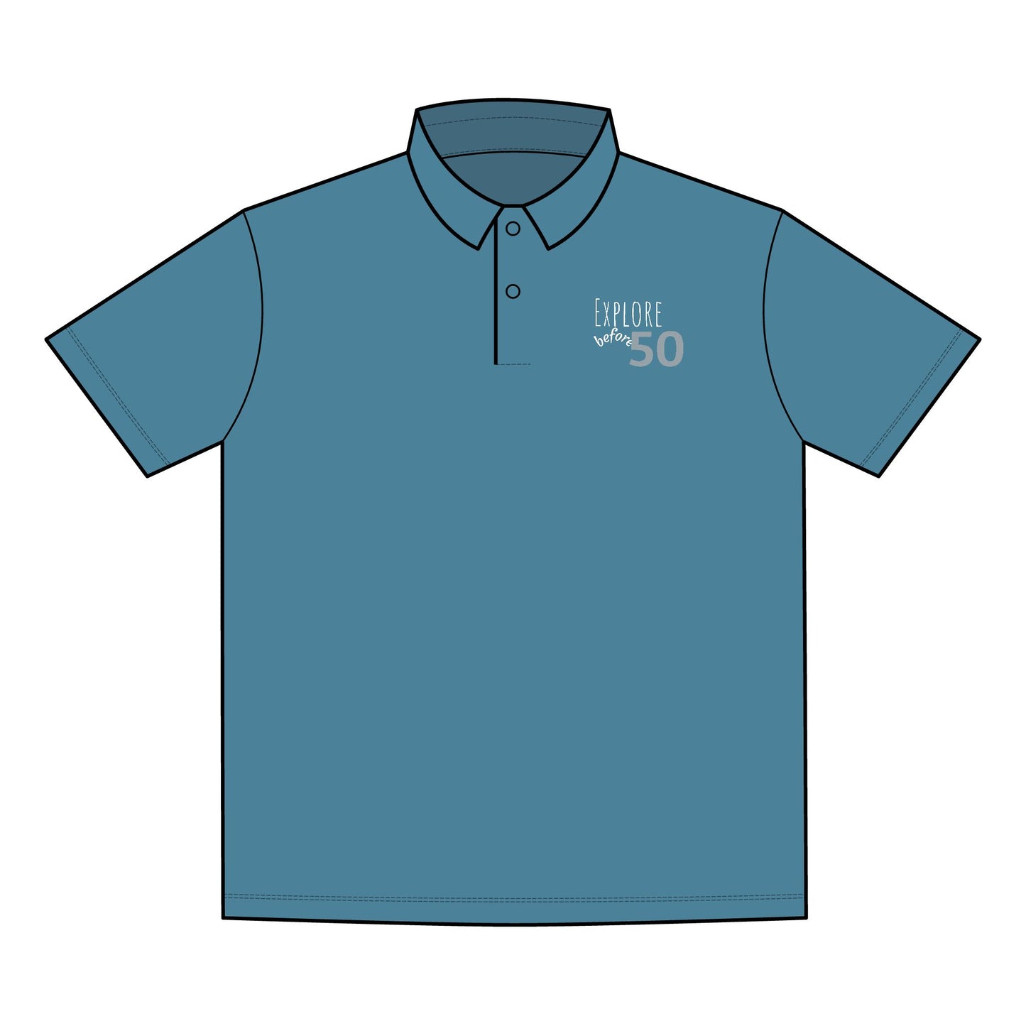 Men's 'Explore before 50' Recharge Polo — Mercer+Mettle Jersey Workshirt