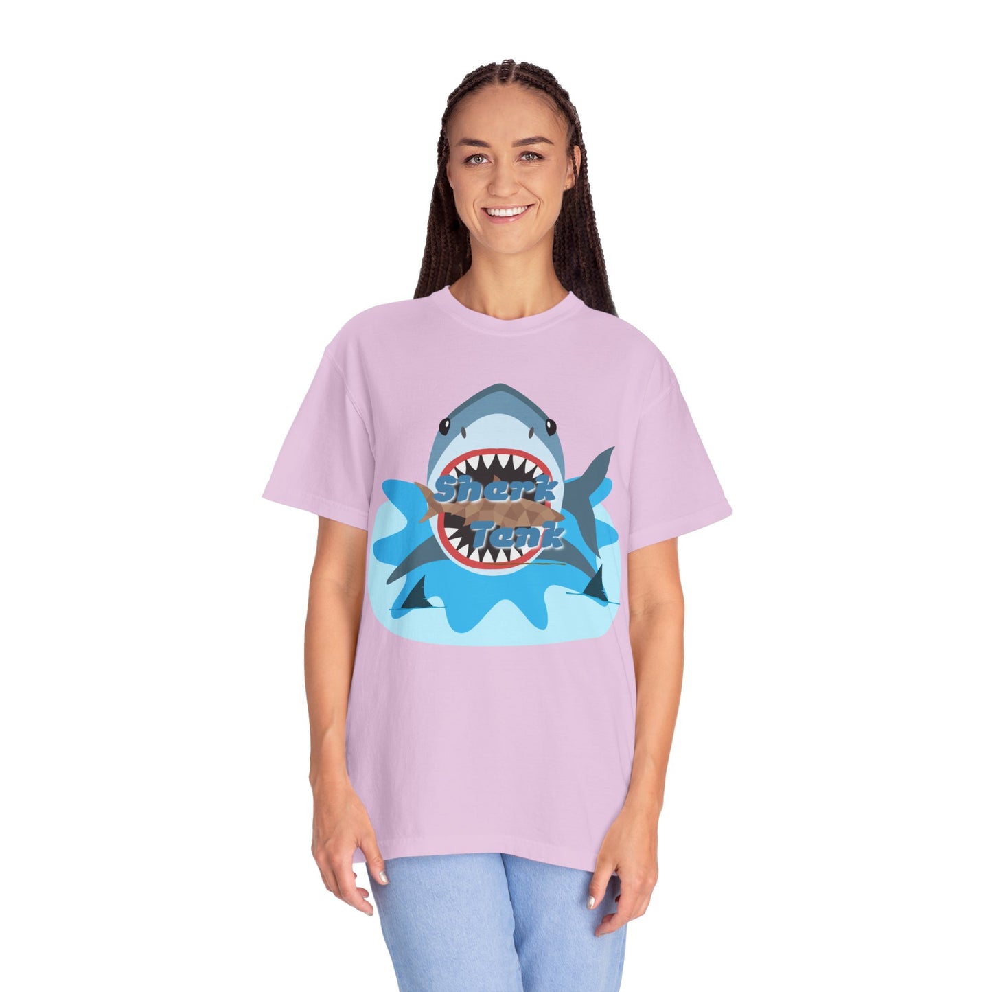 Shark Graphic T-Shirt — 'Shark' Ocean Illustration Tee