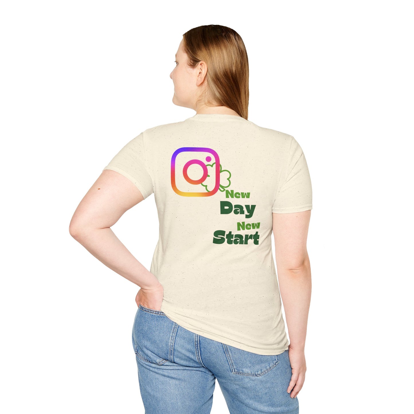 Instagram Queen T-Shirt — "Queen" Social Media Tee with Custom @handle