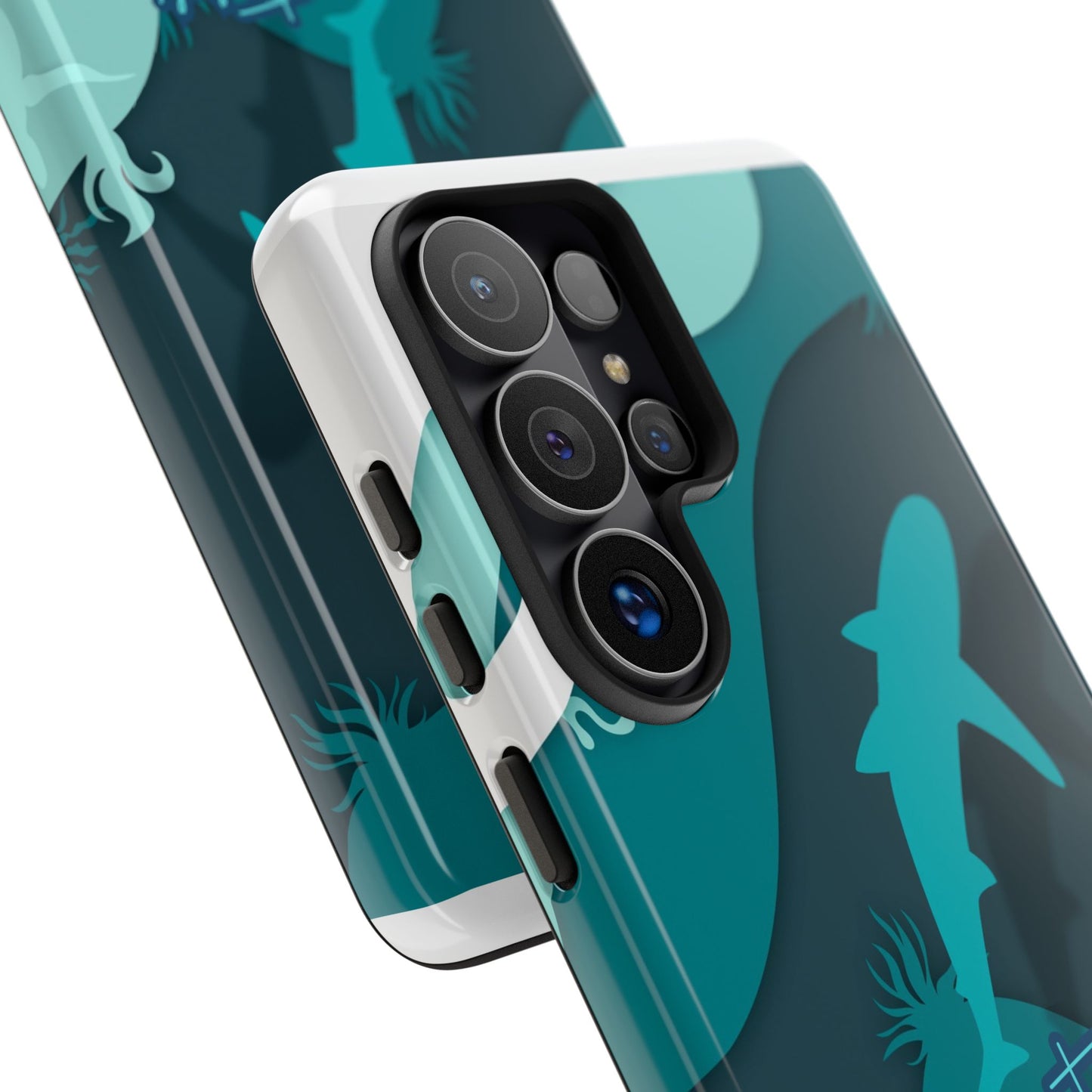 Blue Ocean Phone Case - "Adventure is Worthwhile" Teal Protective Cover
