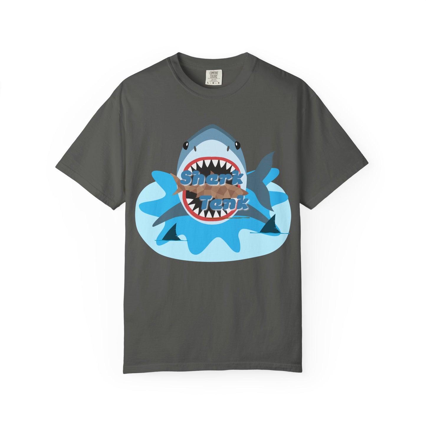 Shark Graphic T-Shirt — 'Shark' Ocean Illustration Tee
