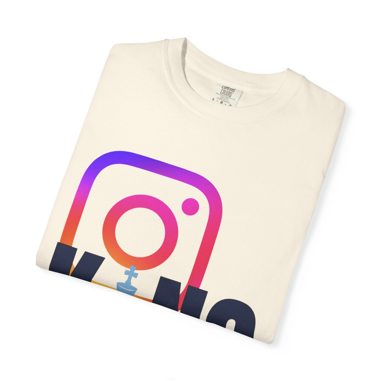 Instagram King T-Shirt — Custom @myChannel Name Social Media Tee