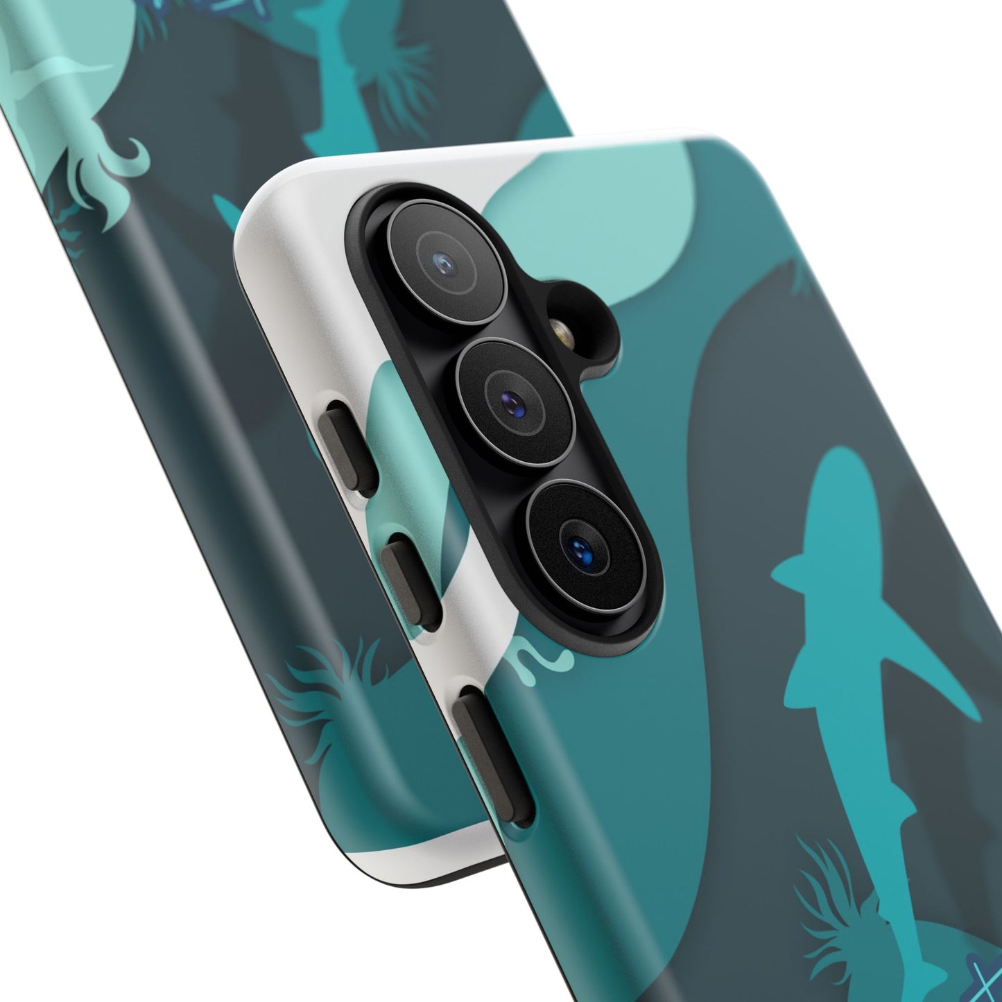 Blue Ocean Phone Case - "Adventure is Worthwhile" Teal Protective Cover