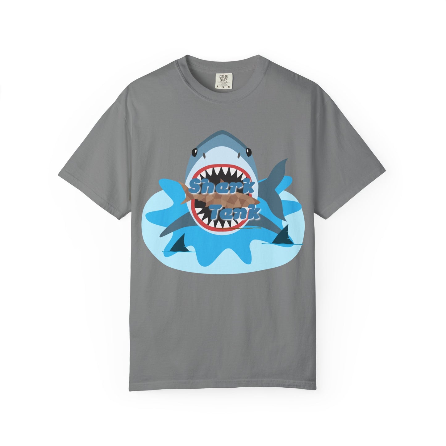 Shark Graphic T-Shirt — 'Shark' Ocean Illustration Tee