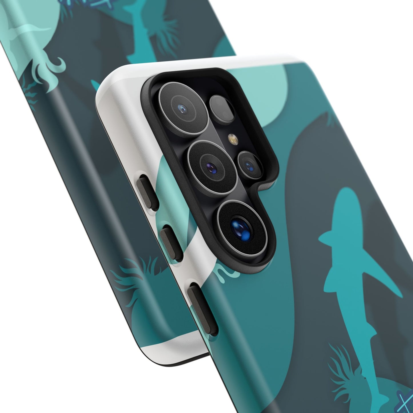 Blue Ocean Phone Case - "Adventure is Worthwhile" Teal Protective Cover