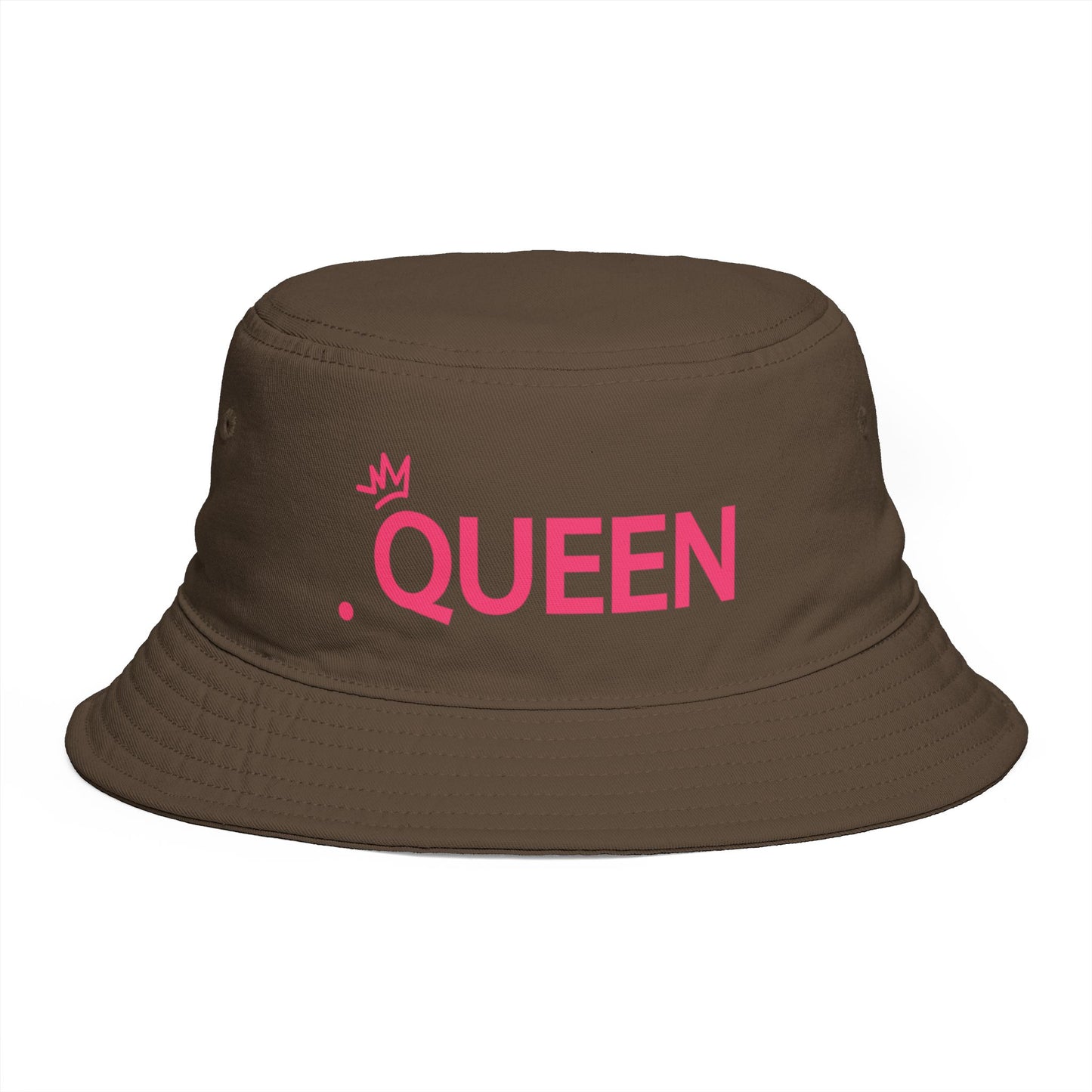 Queen Bucket Hat — Retro Feminine Sun Hat