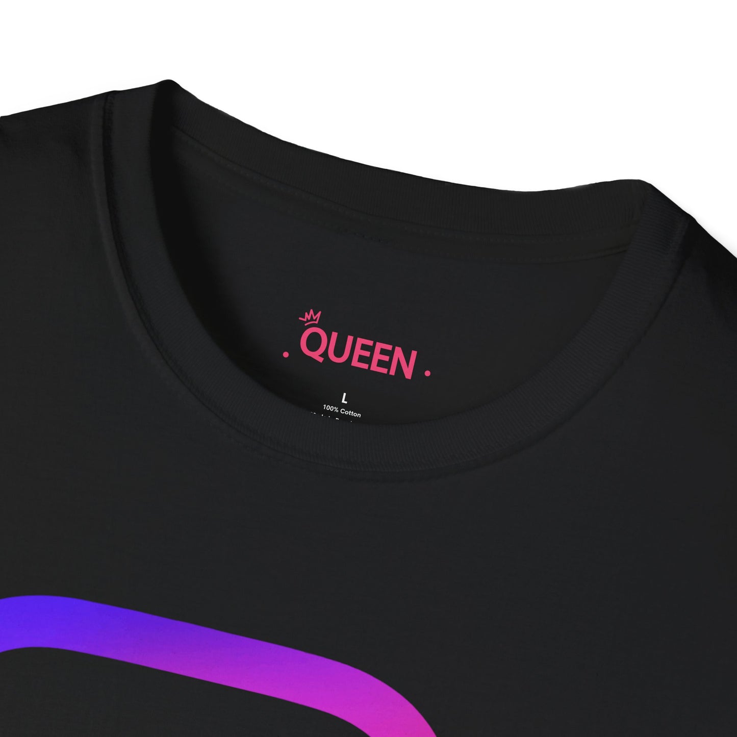 Instagram Queen T-Shirt — "Queen" Social Media Tee with Custom @handle