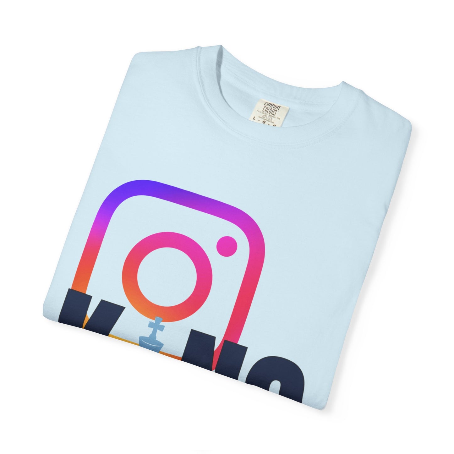 Instagram King T-Shirt — Custom @myChannel Name Social Media Tee