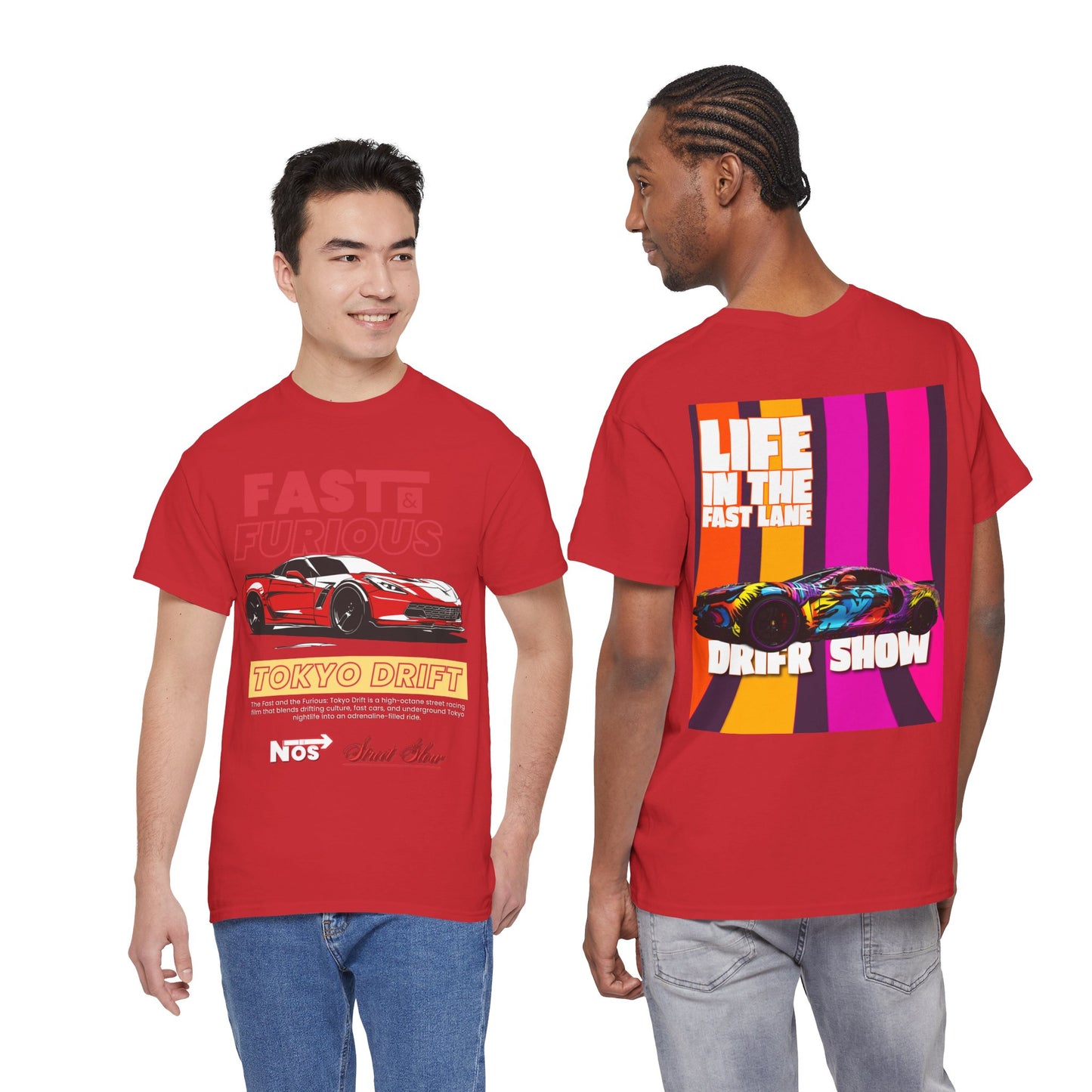 Fast & Furious Tokyo Drift Tee — Life in the Fast Lane Drift Car Shirt
