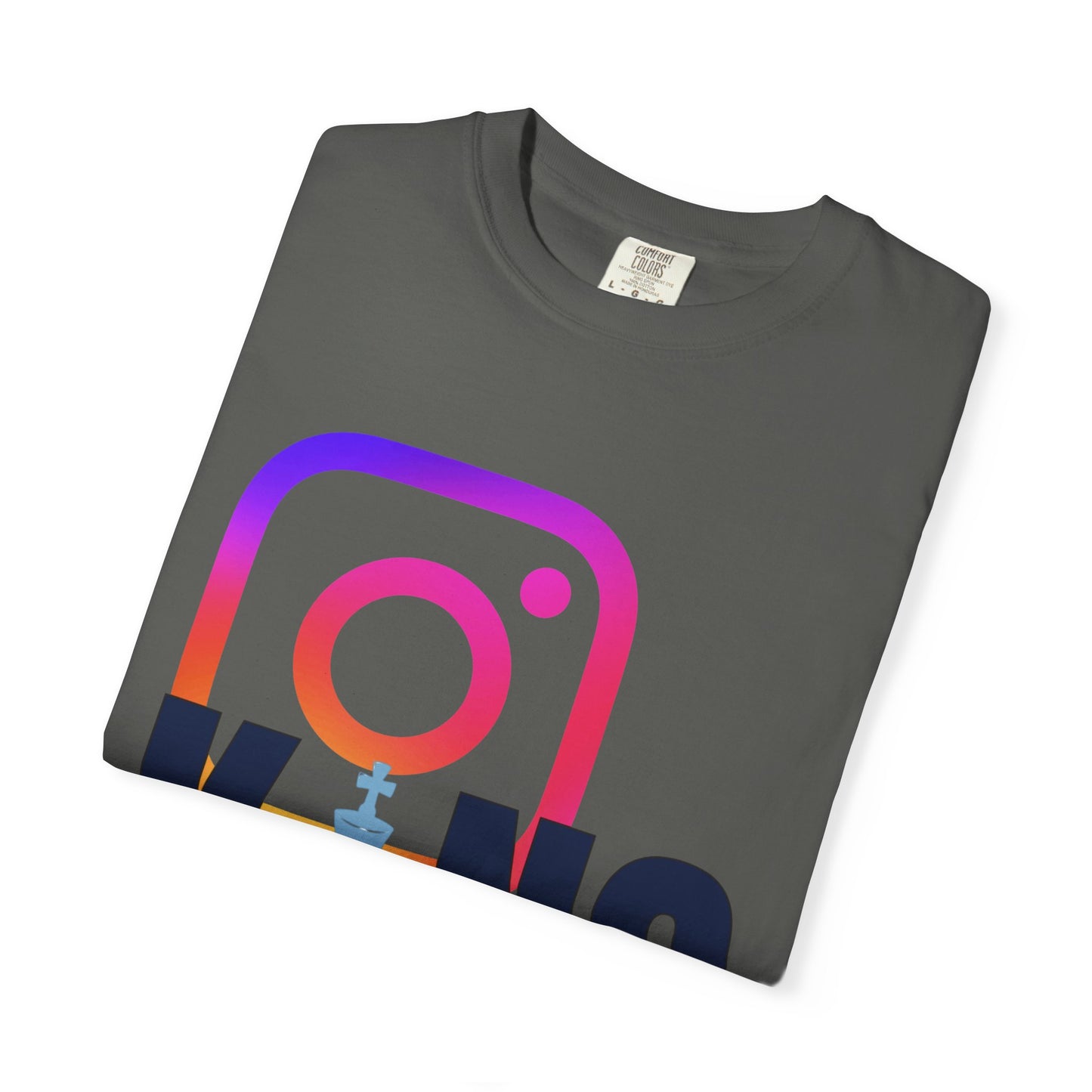 Instagram King T-Shirt — Custom @myChannel Name Social Media Tee