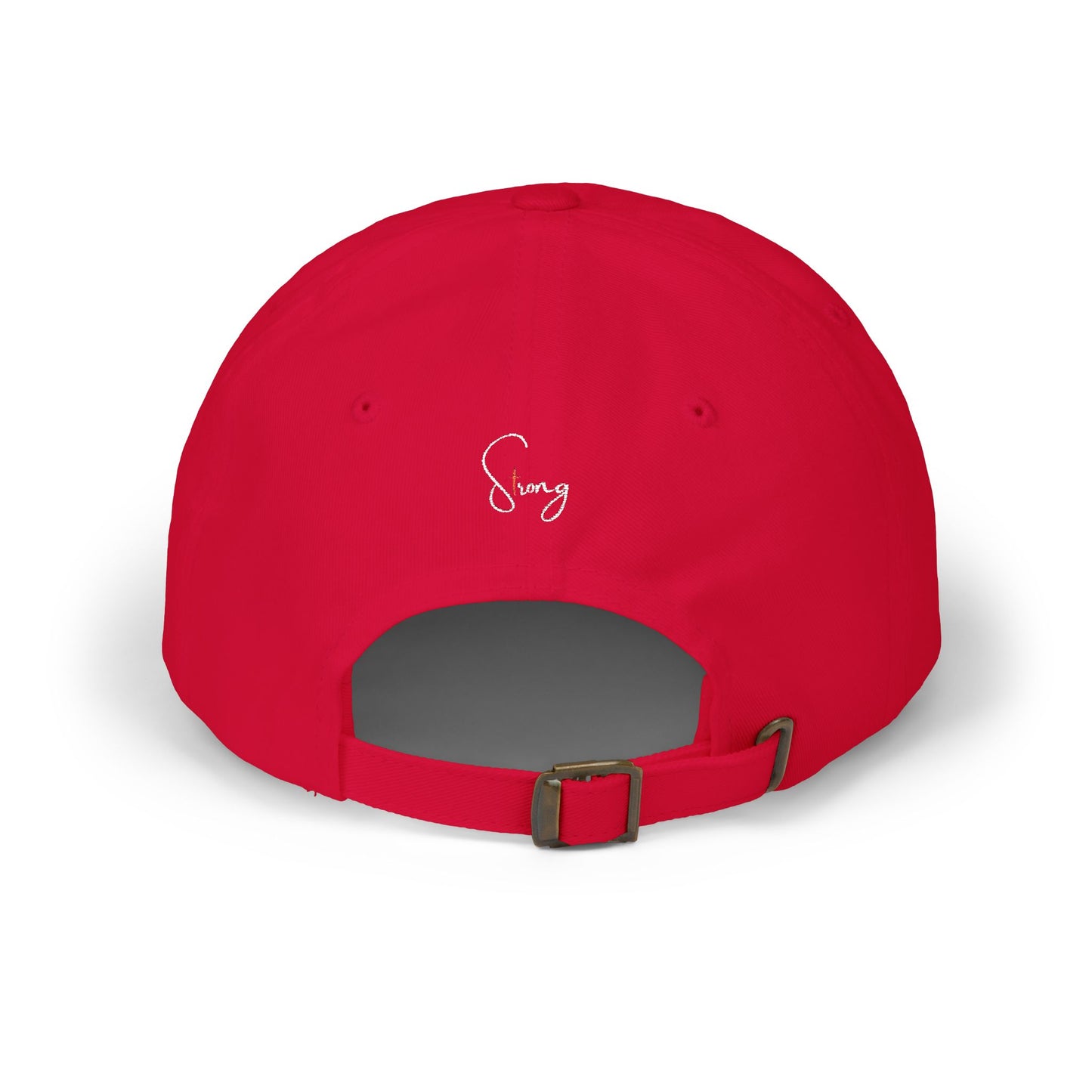 Create New Life — Embroidered White Baseball Cap for Regular Use