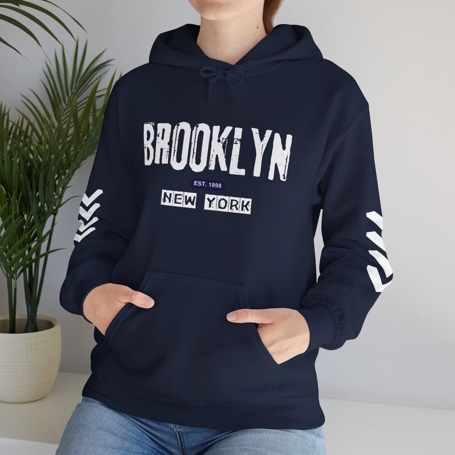 Best Hoodie New York — Urban Brooklyn NY Vintage Logo Sweatshirt