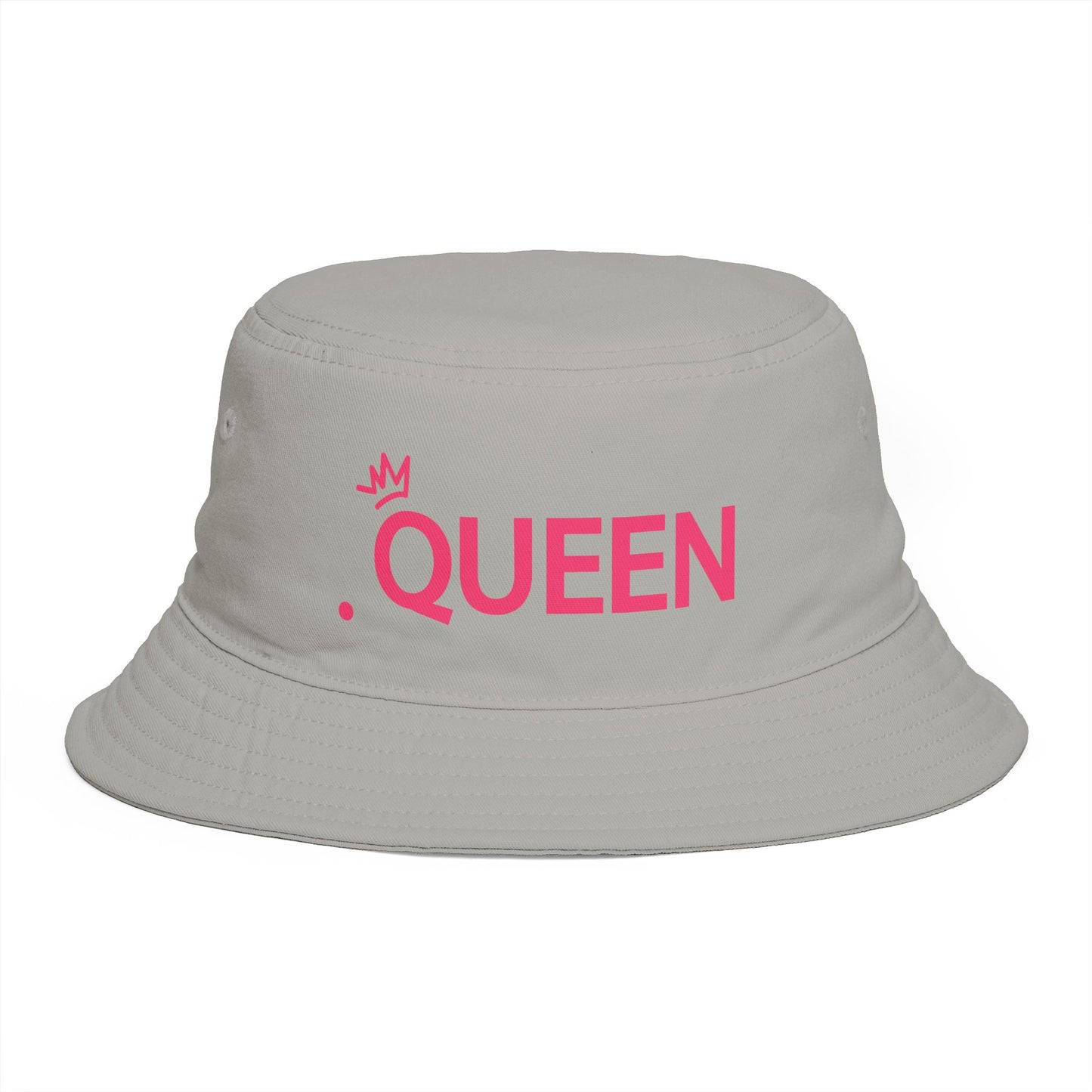 Queen Bucket Hat — Retro Feminine Sun Hat