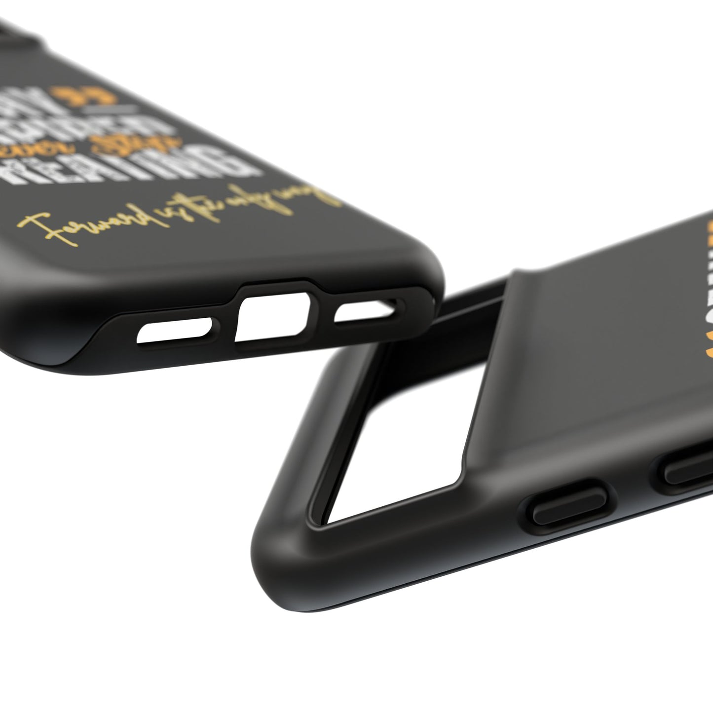 Inspirational Phone Case — “Stay Inspired, Never Stop Creating” Protective Cover