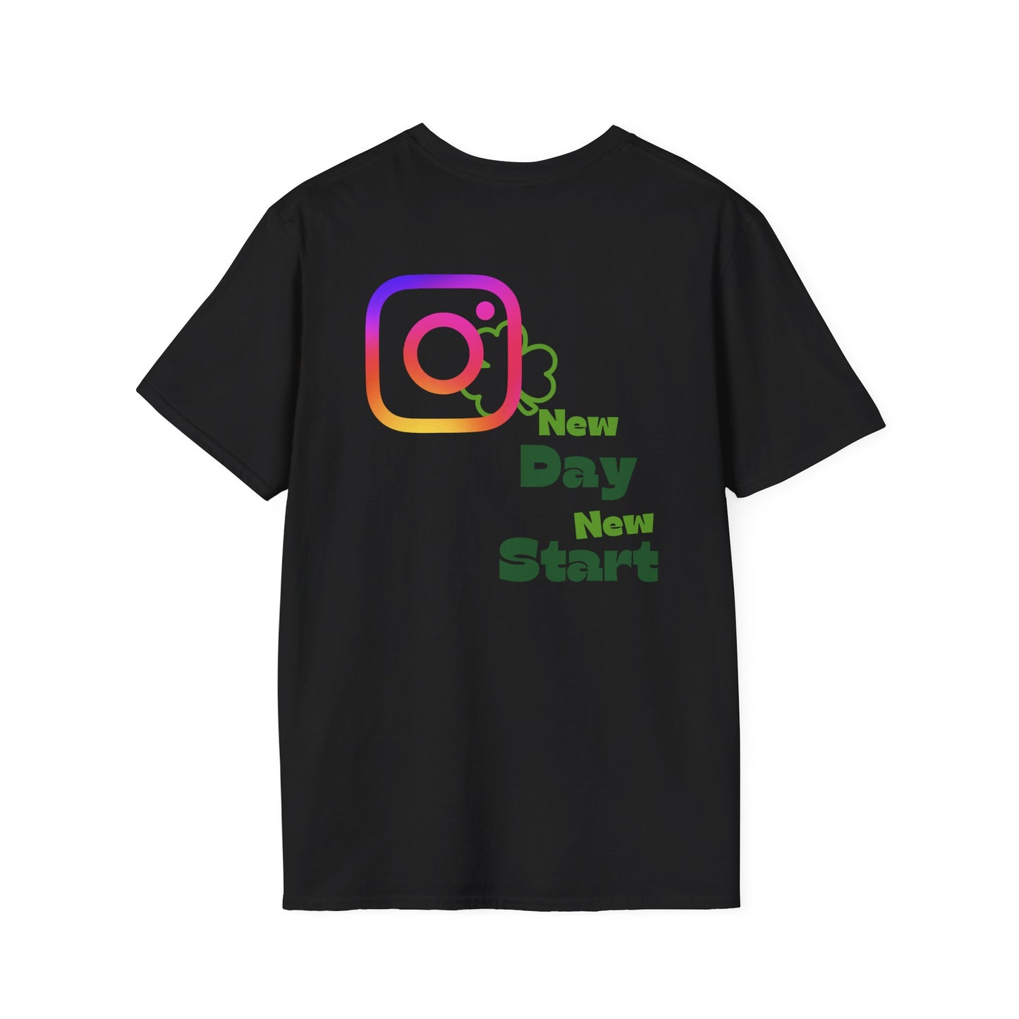 Instagram Queen T-Shirt — "Queen" Social Media Tee with Custom @handle
