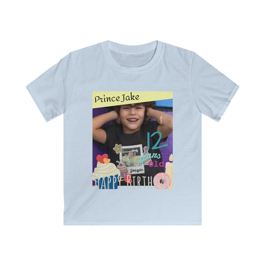 Kids Softstyle Tee - Birthday T-Shirt Custom design