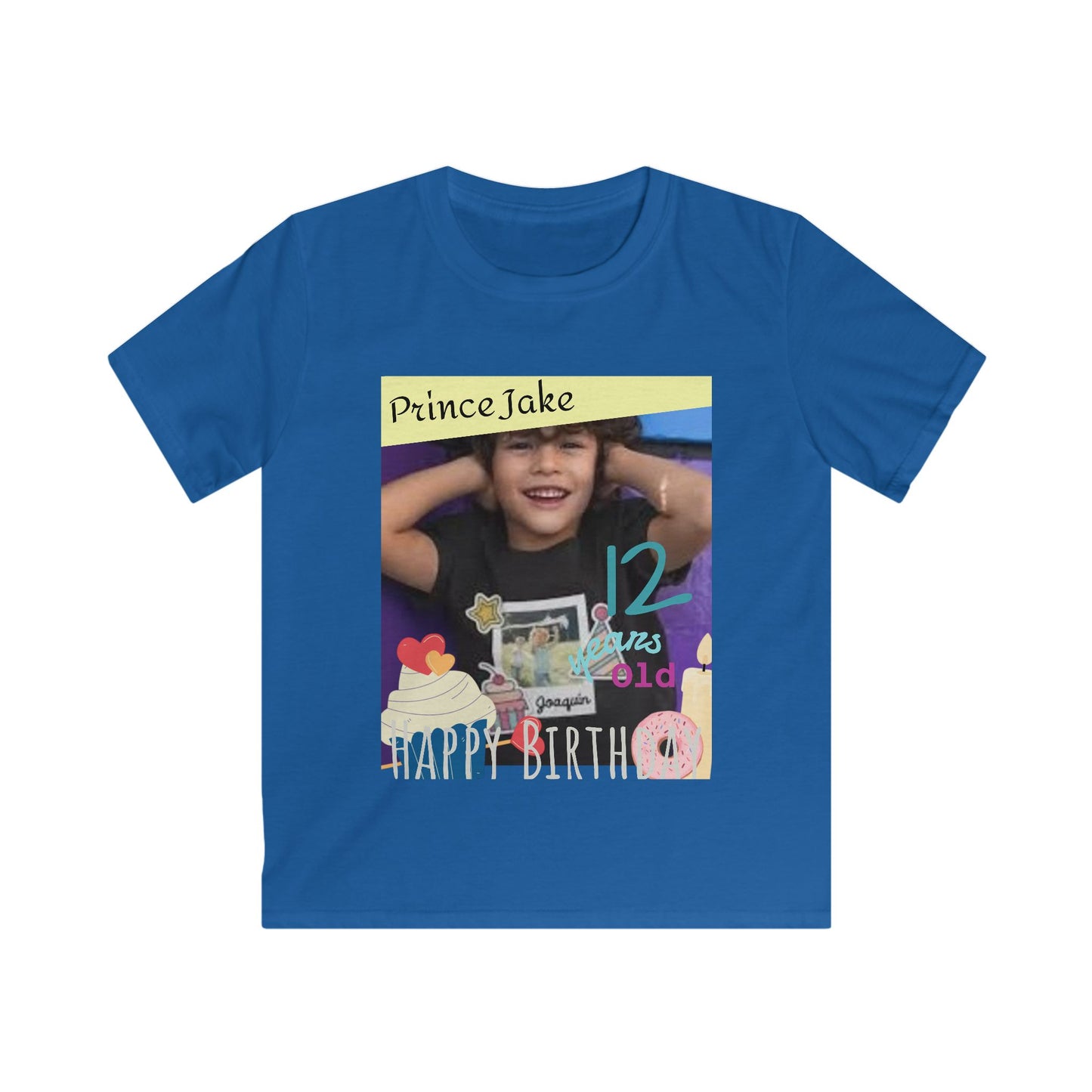 Kids Softstyle Tee - Birthday T-Shirt Custom design