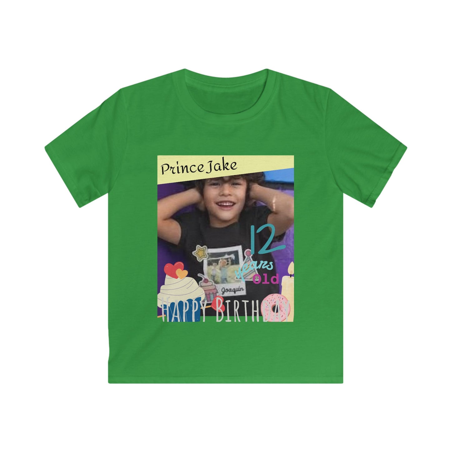 Kids Softstyle Tee - Birthday T-Shirt Custom design