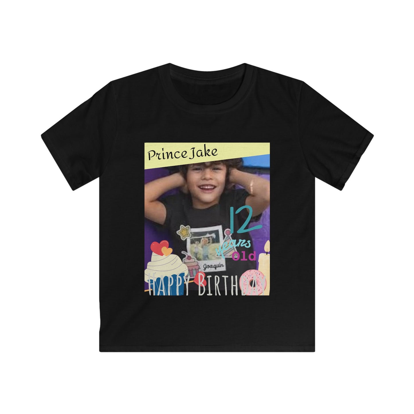 Kids Softstyle Tee - Birthday T-Shirt Custom design