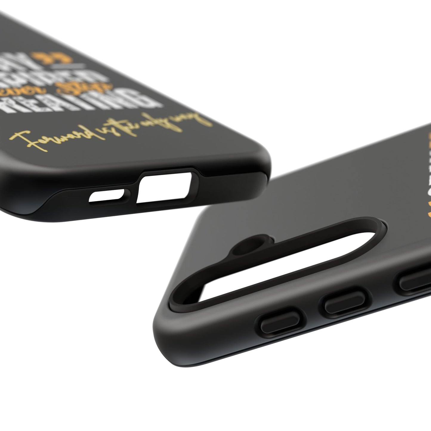 Inspirational Phone Case — “Stay Inspired, Never Stop Creating” Protective Cover