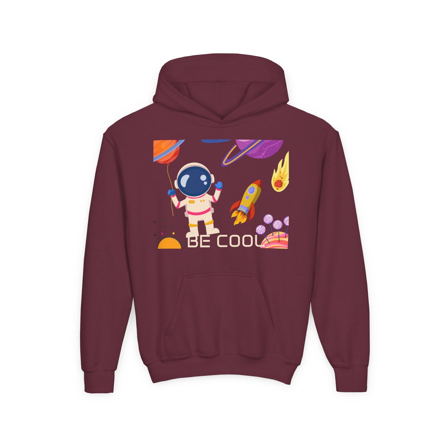 Kids Space Hoodie – Cute Astronaut Rocket Sweatshirt for Boys & Girls - Custom design