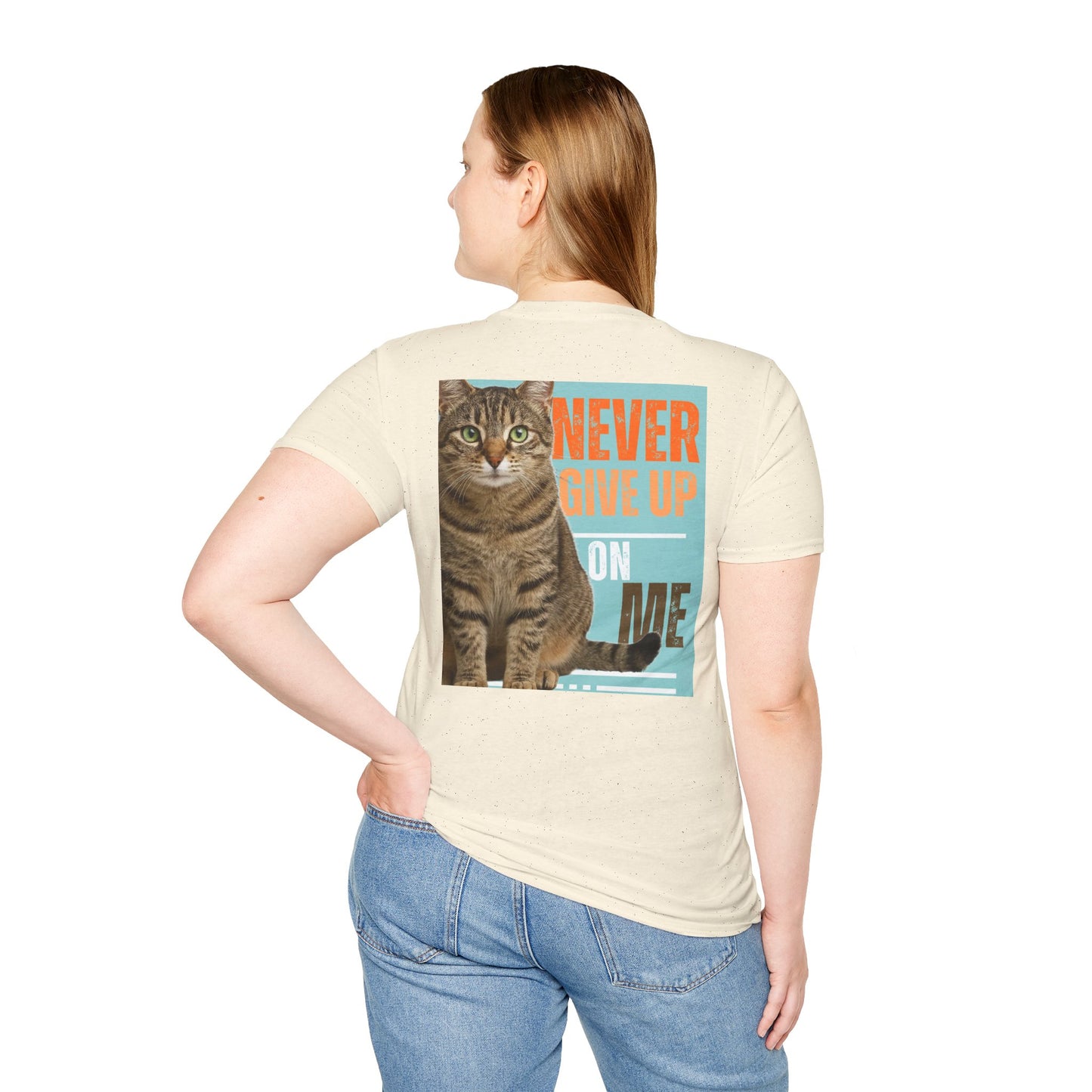 Life Is Beautiful Cat T-Shirt — Inspirational Cat Graphic Tee