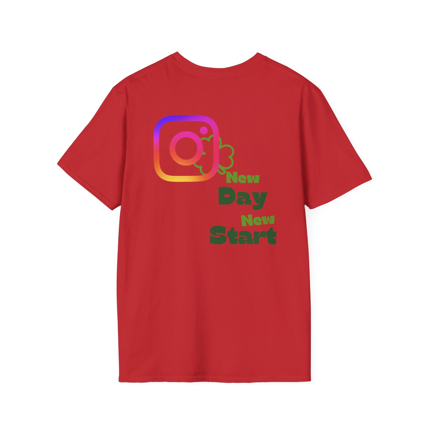 Instagram Queen T-Shirt — "Queen" Social Media Tee with Custom @handle