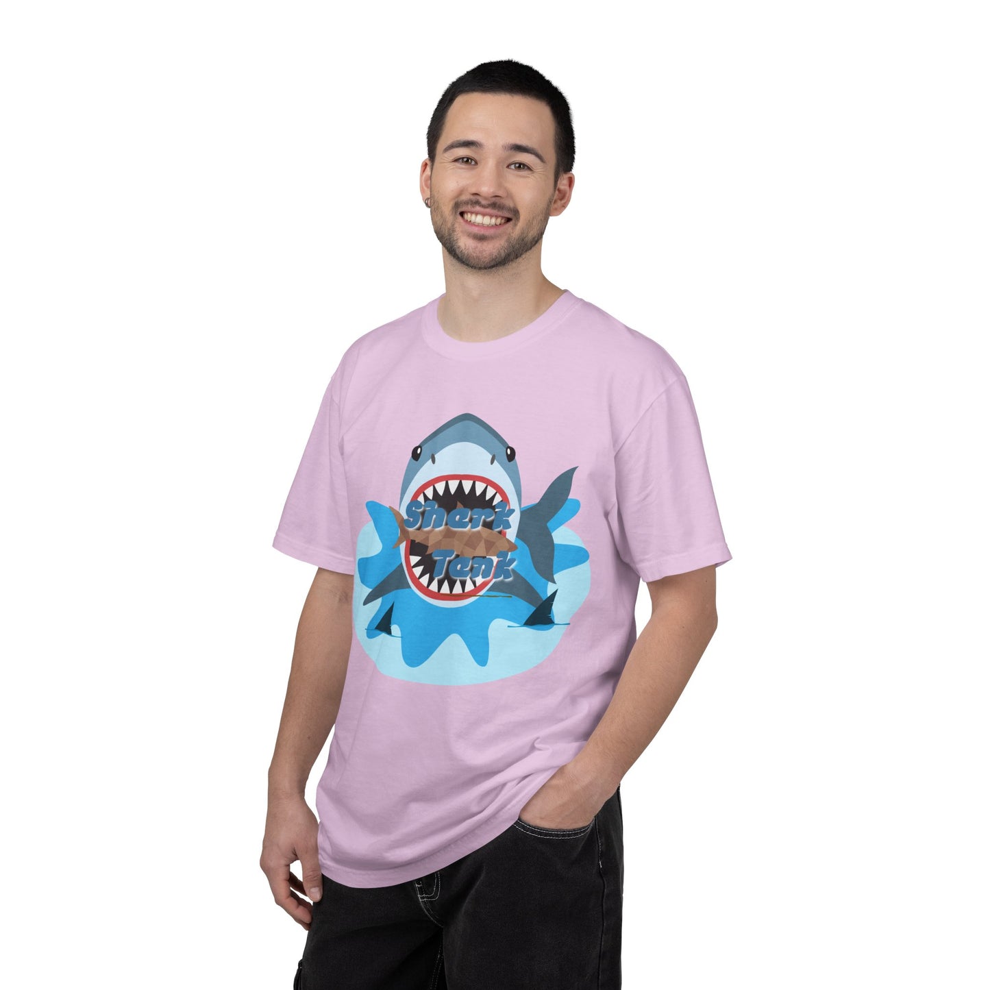 Shark Graphic T-Shirt — 'Shark' Ocean Illustration Tee