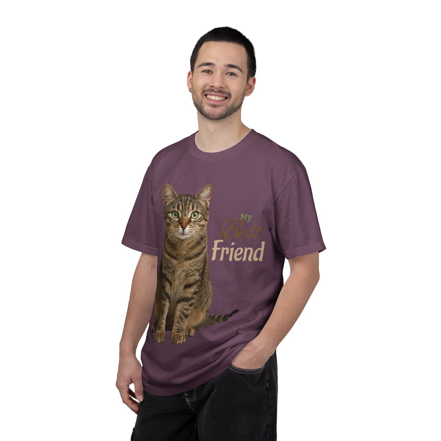 Pet Custom Image and Name Cat, Dog etc “My Best Friend” T-Shirt