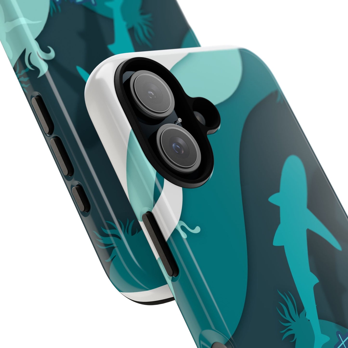 Blue Ocean Phone Case - "Adventure is Worthwhile" Teal Protective Cover