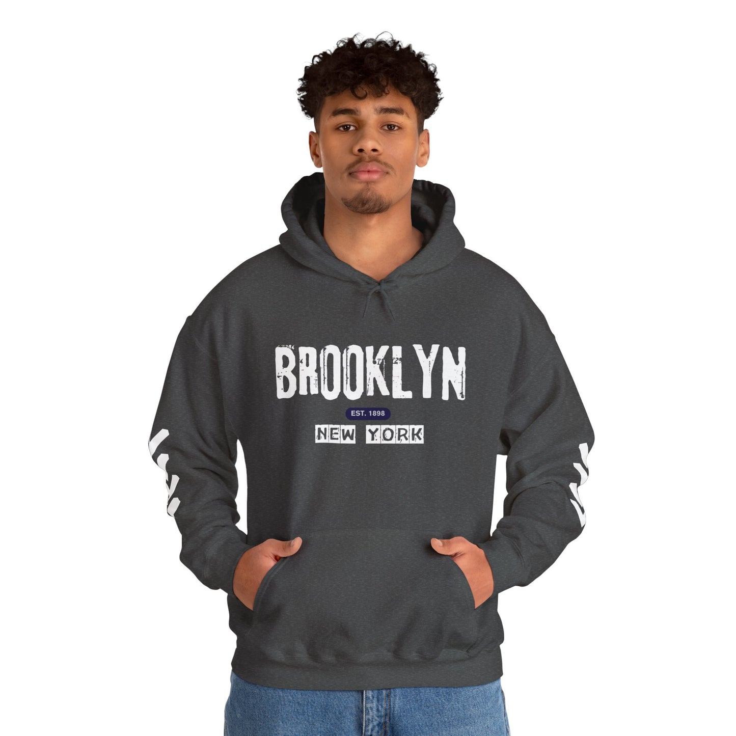Best Hoodie New York — Urban Brooklyn NY Vintage Logo Sweatshirt