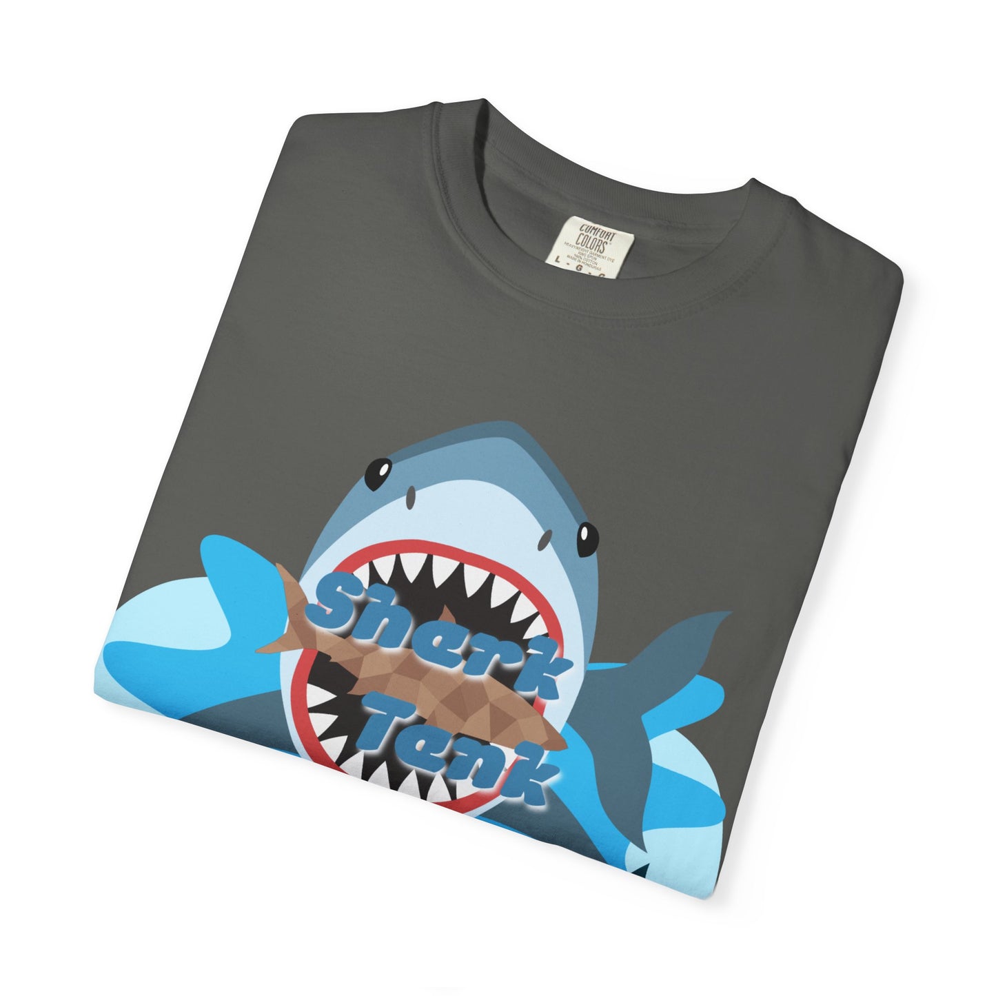 Shark Graphic T-Shirt — 'Shark' Ocean Illustration Tee
