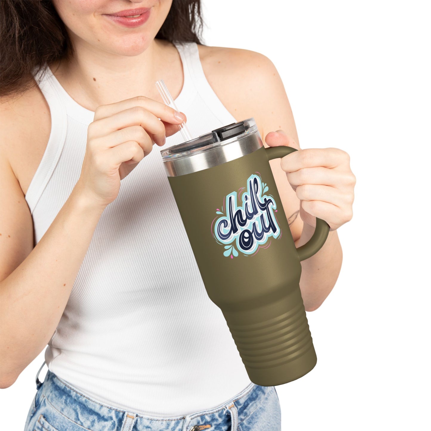Chill Out 40oz Insulated Travel Mug