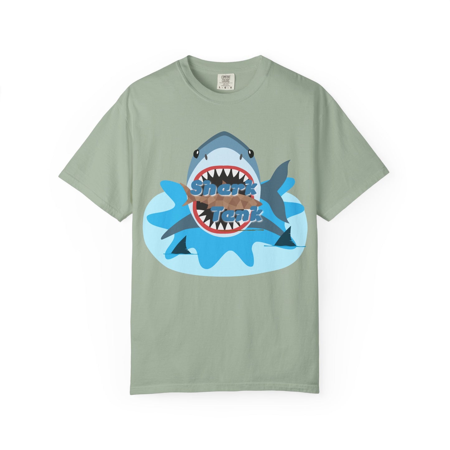 Shark Graphic T-Shirt — 'Shark' Ocean Illustration Tee