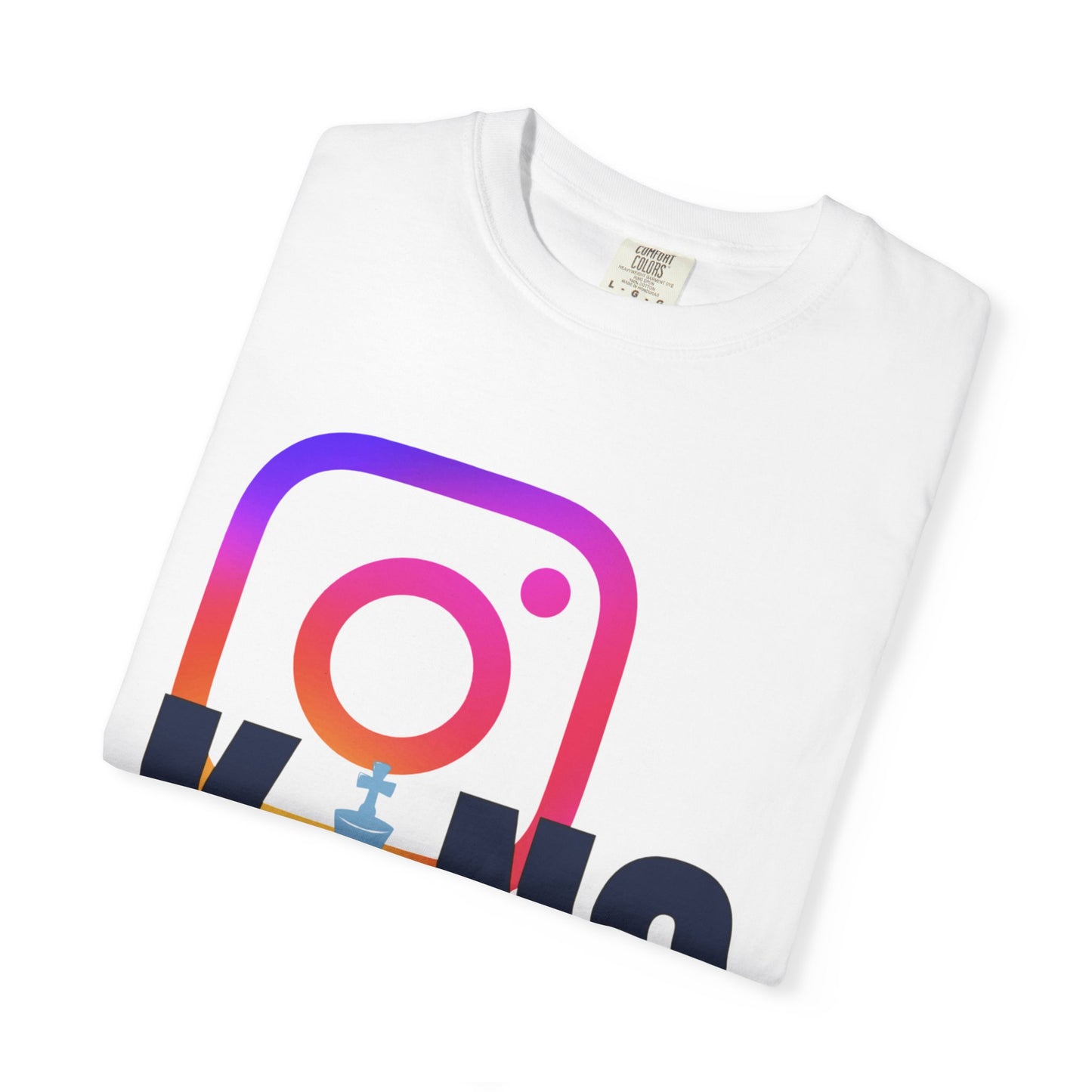 Instagram King T-Shirt — Custom @myChannel Name Social Media Tee