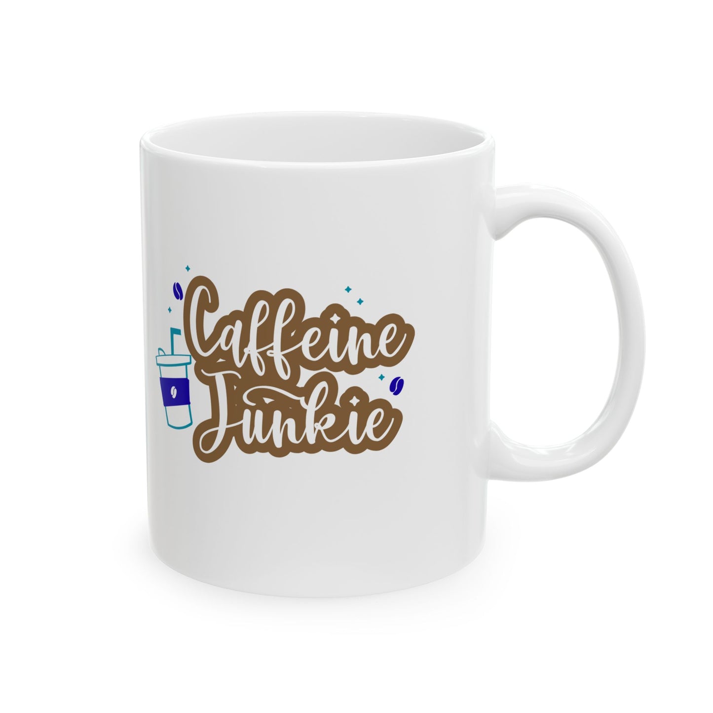 Coffee Shop Lover Mug — "Coffee First, Talk Later" Ceramic Mug (11oz & 15oz)