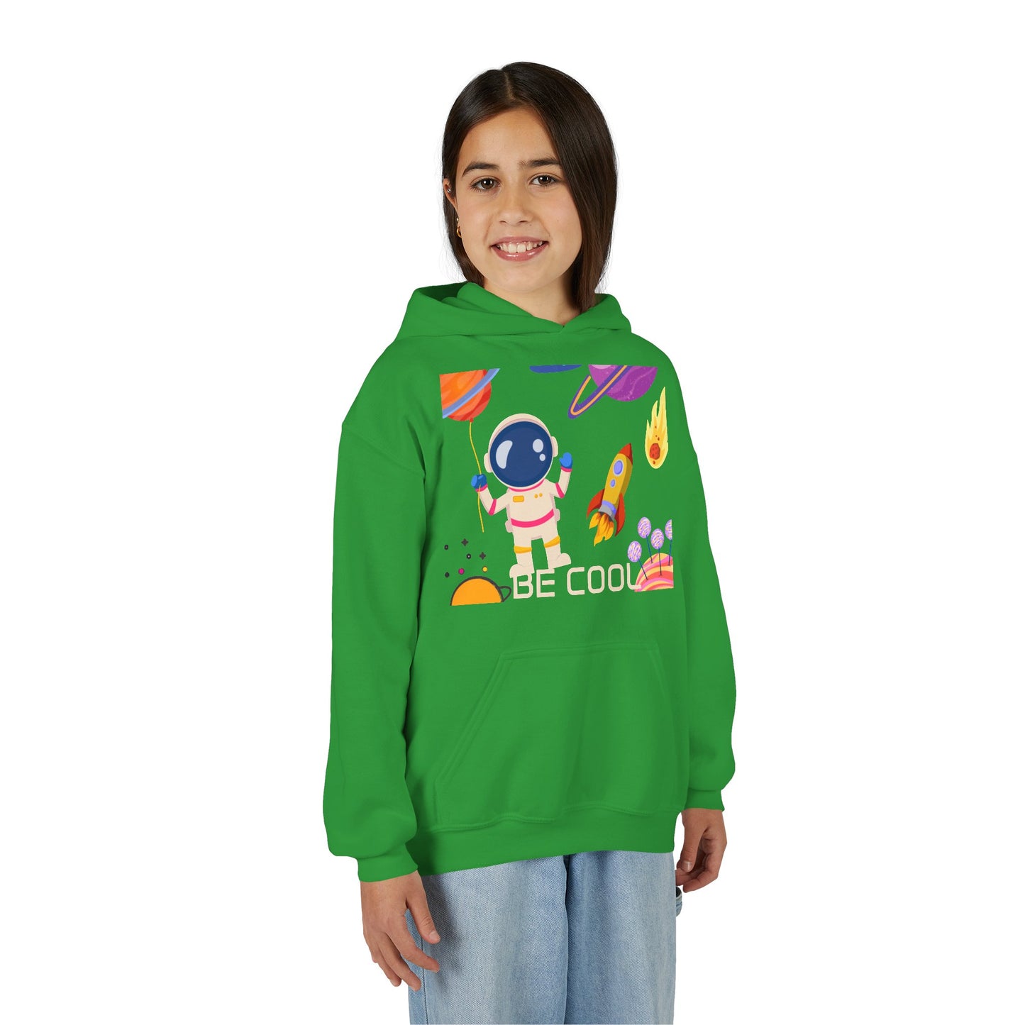 Kids Space Hoodie – Cute Astronaut Rocket Sweatshirt for Boys & Girls - Custom design